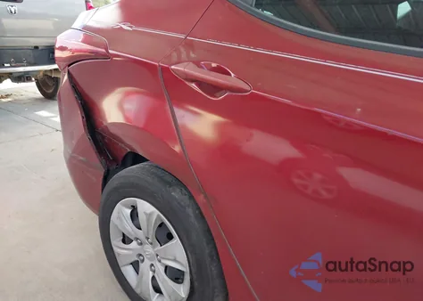 2016 Hyundai Elantra Se from USA, damaged, VIN 5NPDH4AE8GH751114